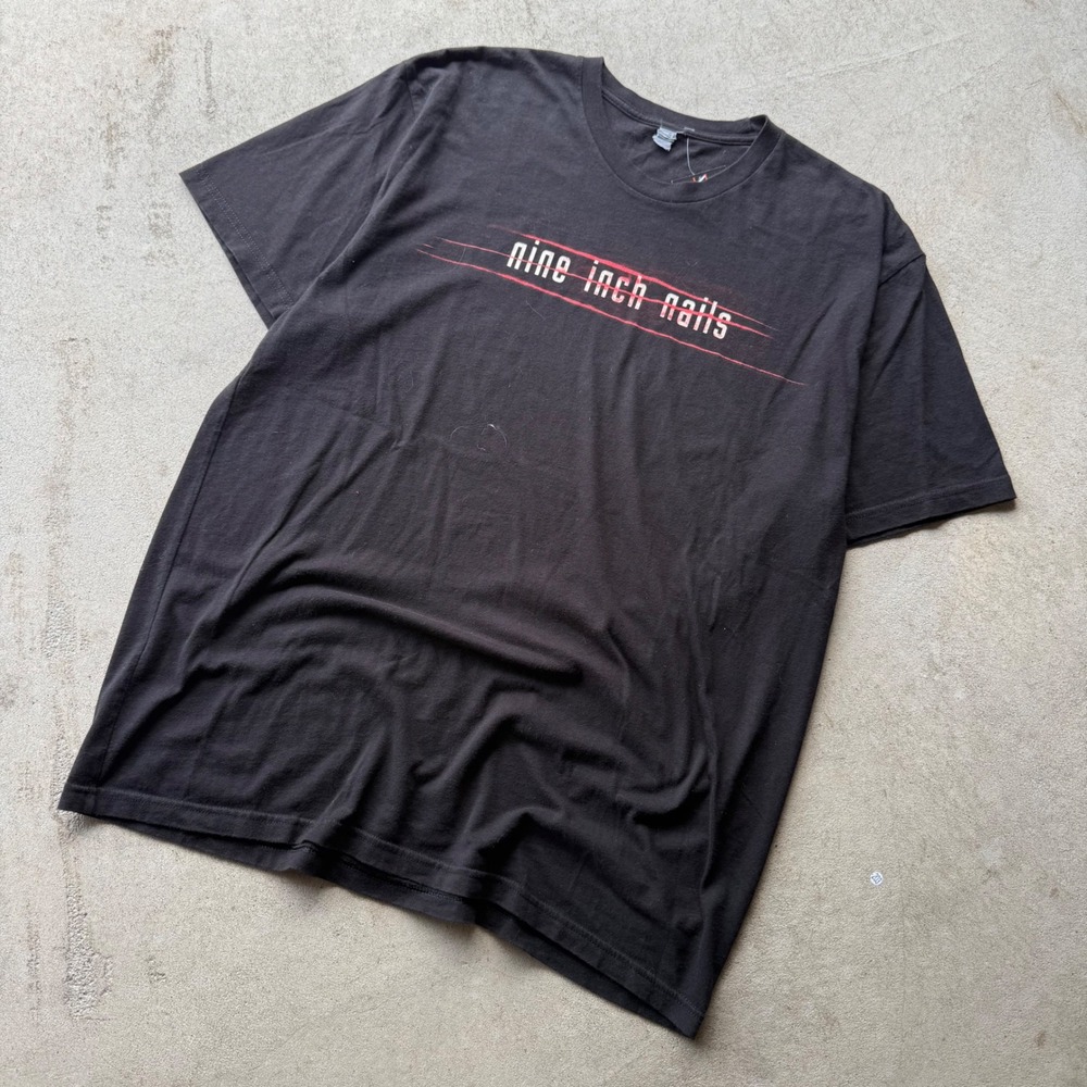 2010s Mens Nine Inch Nails Tension 2013 Tour Concert Graphic T-Shirt XL
